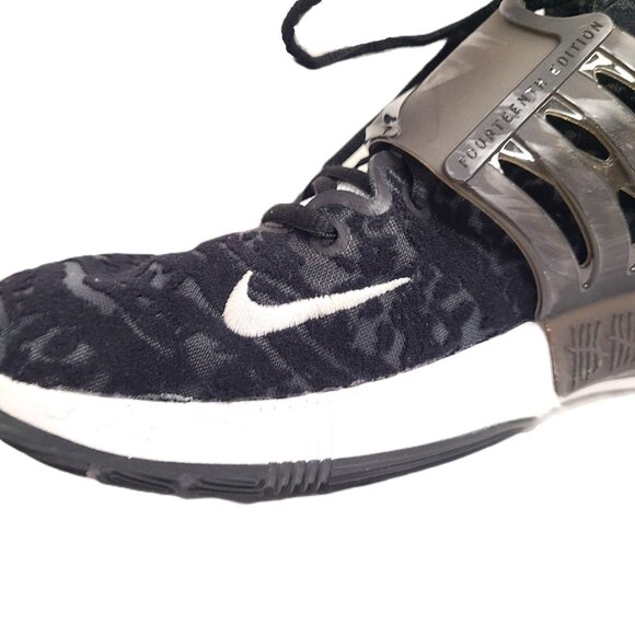 Nike KD 14 Size 12.5 TB Black White Shoes DM5040-001 Kevin Durant Basketball - Picture 13 of 15